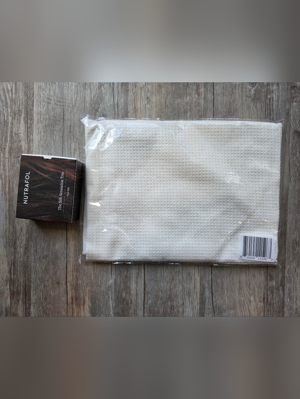 Nutrafol Quick Dry Hair Towel Microfiber + Nutrafol Hair Silk Scrunchies - Picture 5 of 10